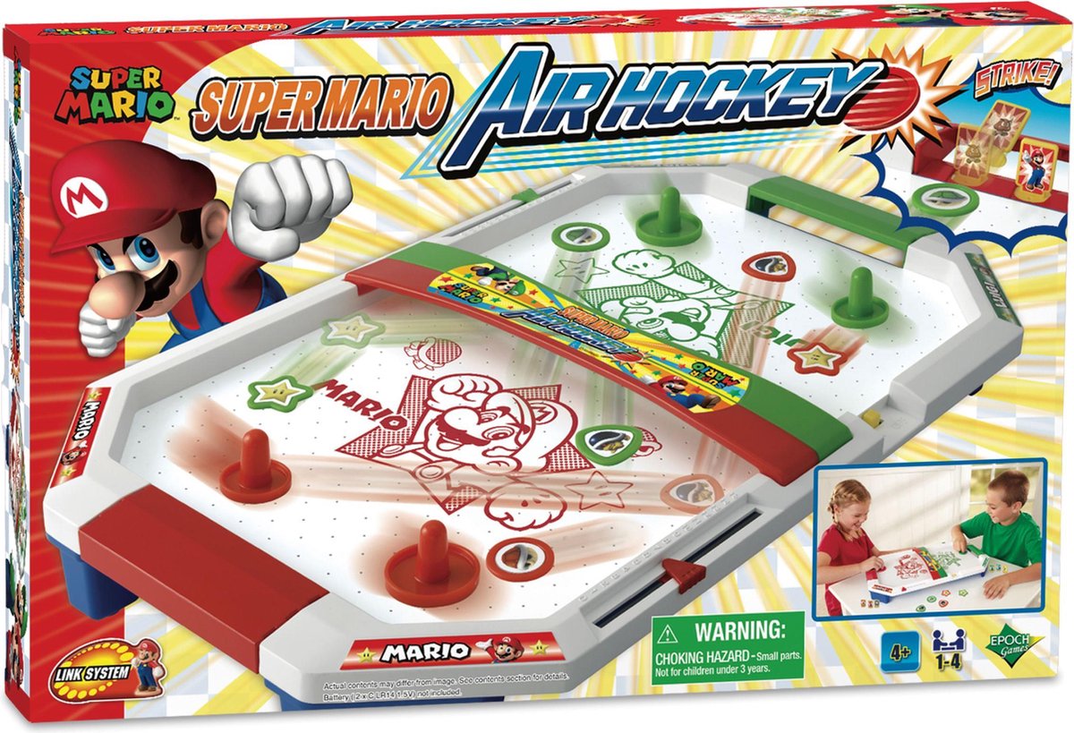 Jeux d'époque super mario air hockey