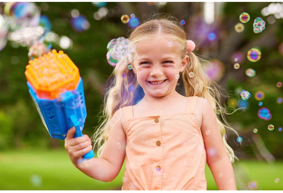 Buncho zuru - bundle o bubbles - blaster à bulles motorisé moyen