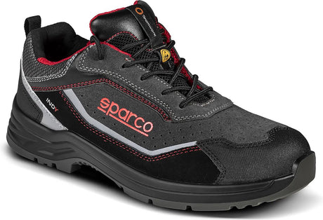 Sparco chaussures de travail s1ps - indy detroit - noir gris — noir — 42