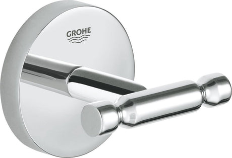 Crochet pour peignoir cosmopolite Grohe bau - crochet pour serviette - métal - chrome
