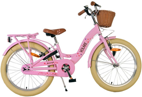 Vélo pour enfants Volare Blossom - filles - 20 pouces - rose - deux freins à main