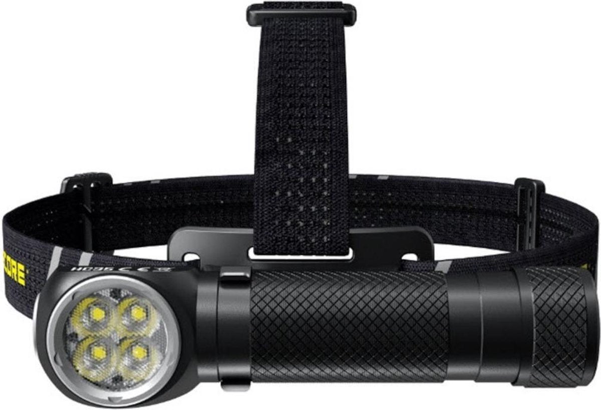 Lampe frontale Nitecore HC35 et lampe de poche en un - 2700 lumens - noir