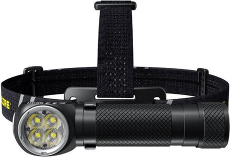 Lampe frontale Nitecore HC35 et lampe de poche en un - 2700 lumens - noir