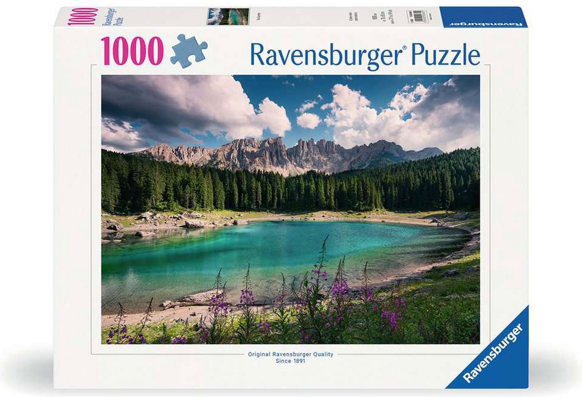 Ravensburger puzzle dolomites - puzzle 1000 pièces paysage.