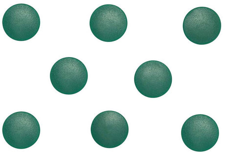 Aimant Maul rond massif 8 pièces 0,3 kg plastique ferrite bruchsicher ø 2 x 0,75 cm vert