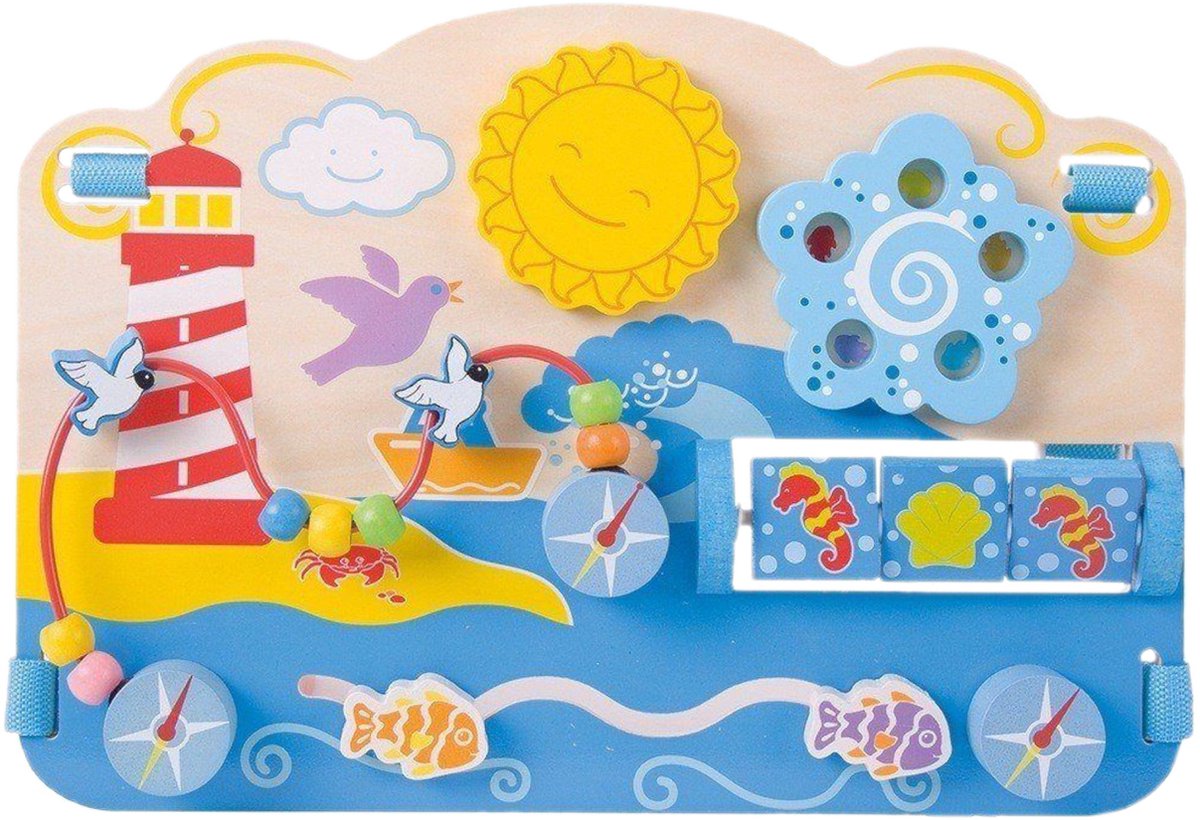Plateau de jeu de boîte marine du centre d'activités Bigjigs