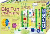 Kosmos big fun chemistry – ensemble d'expériences – 17 pièces – 20 expériences – y compris du slime qui brille dans le noir – laboratoire de chimie