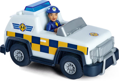 Simba - Sam le pompier - police - 4x4x avec figurine rose - véhicule jouet