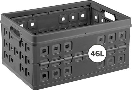 Caisse pliante Sunware 46 litres anthracite