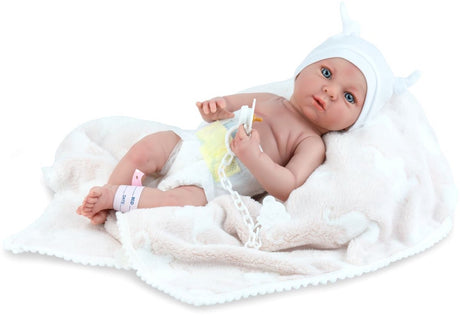 Marina Pau Marina - poupée Pau Reborn mini bébé 38 cm jouet réaliste.