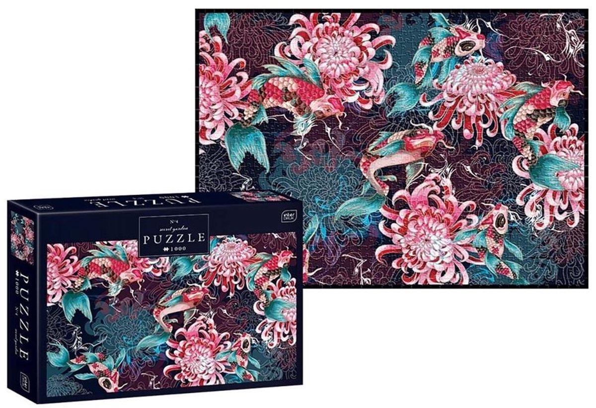 Trefl puzzle 1000 jardin secret 4