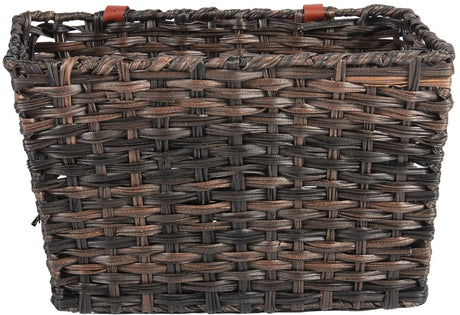 Panier de vélo junior brun 30 litres