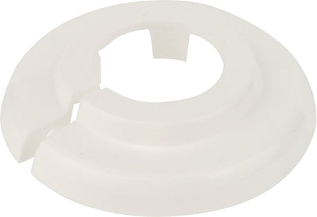 Rosace de radiateur Kirchhoff pp - blanche, 15 x 10 mm - pour 1 4 (10x)