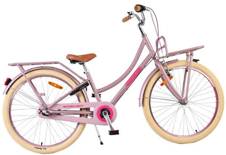 Excellent vélo pour enfants Volare - filles - 24 pouces - rose mat - 3 vitesses