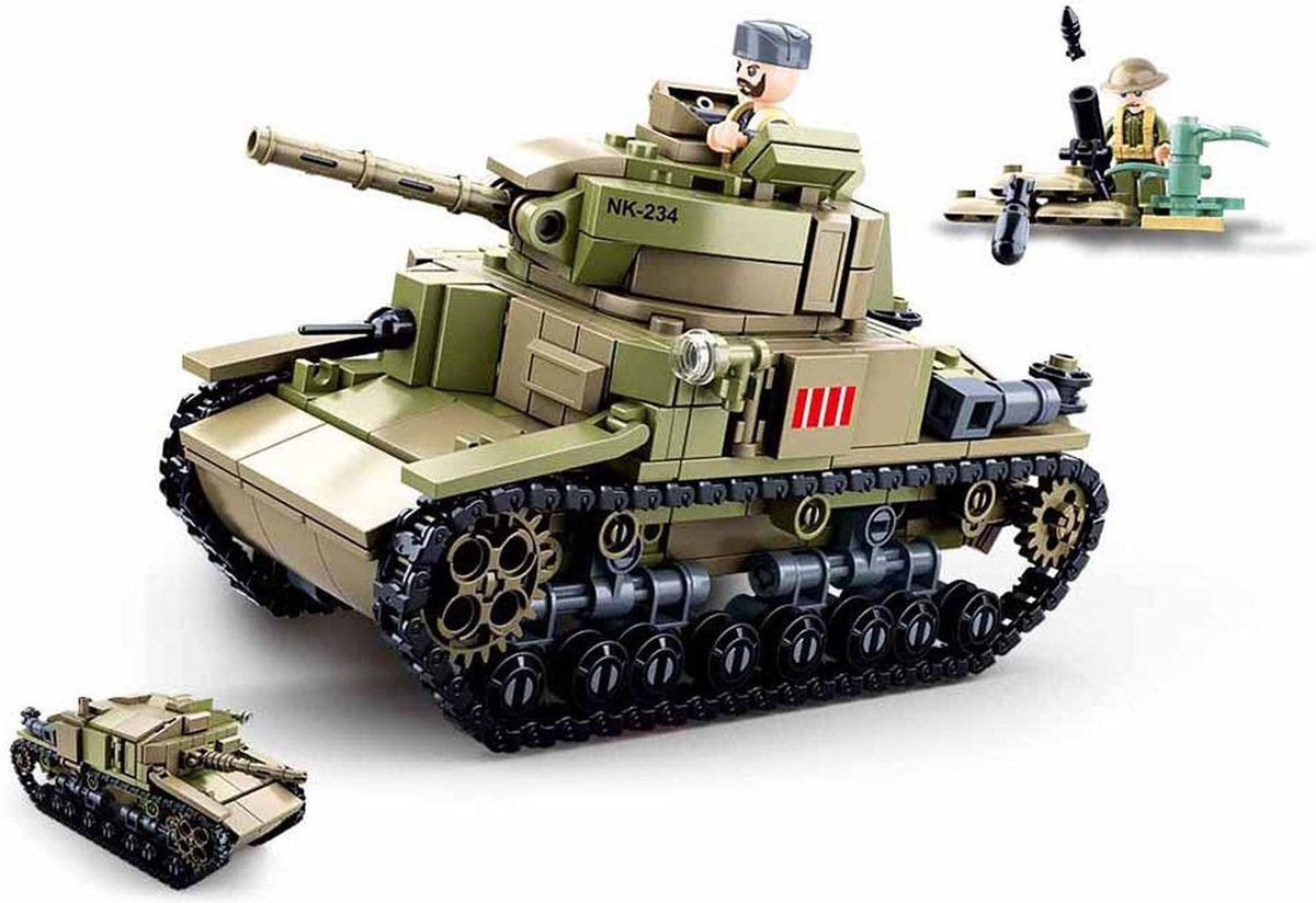 Sluban WWII - Char italien 2en1 - 463 pcs.