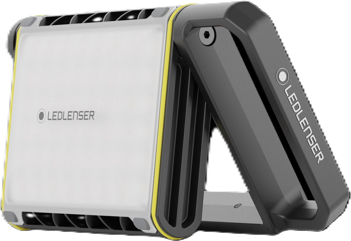 Ledlenser af8r work - lampe de chantier - rechargeable - 4000 lumens - ip67 - ik07 - aimant - aluminium - hybride - couleur de lumière réglable