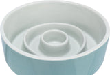 Trixie gamelle alimentation lente céramique gris bleu