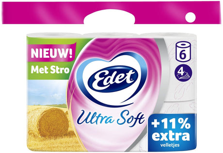 Edet ultra doux tp 4-ply 4x6 (paille)