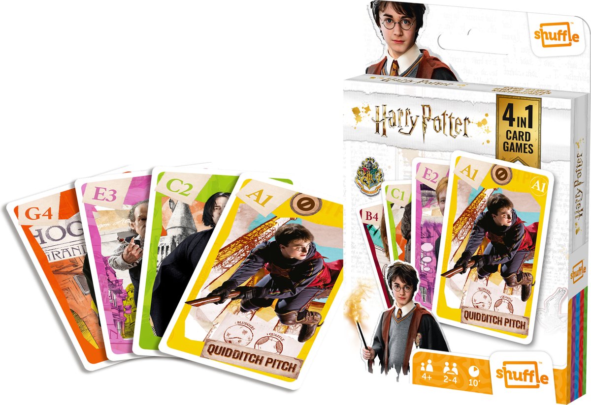Jeu aléatoire Harry Potter 4 en 1 | 2 pièces