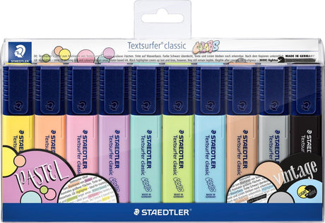 Staedtler Text Surfer Classic marqueur de texte - set 10 pcs nouveau