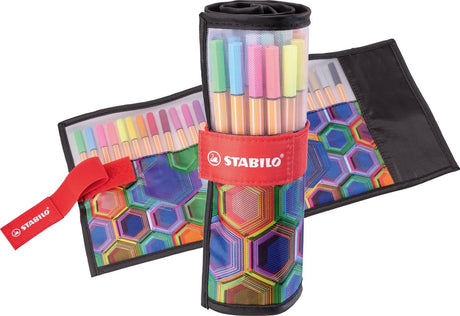 Stabilo Point 88 - Fineliner - Arty - Roller Set 25 pièces