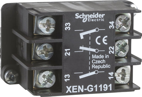 Schneider electric xeng1191 xeng1191 interrupteur auxiliaire 1x nc, 2x non 1 pièce(s)
