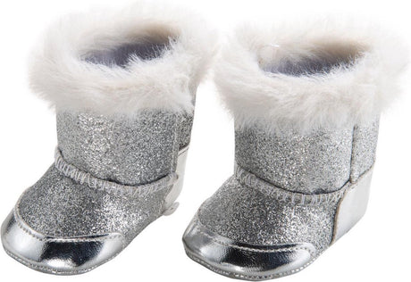 Poupées chaussures en argent, 38-45 cm