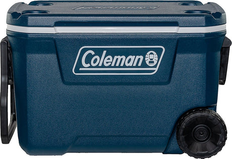 Glacière Coleman 62qt xtreme - 58 litres - roues - bleue