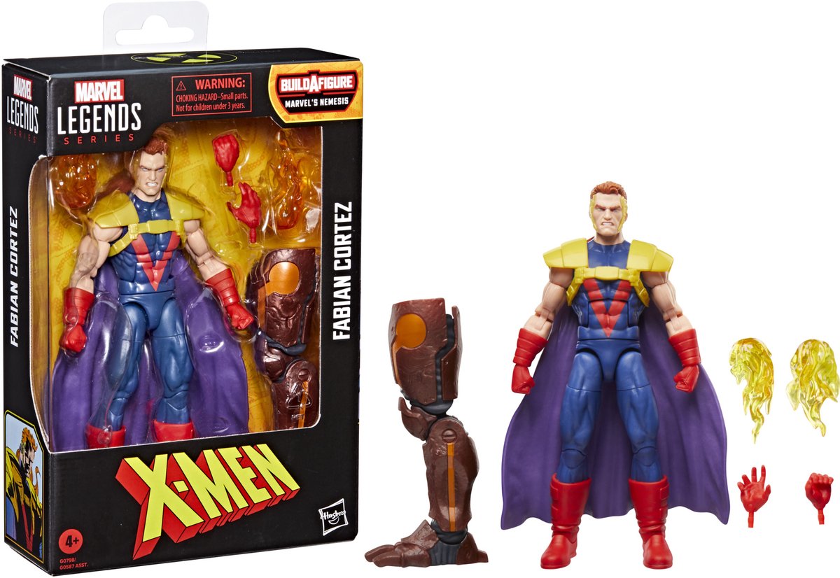 Marvel Hasbro X-Men Legends figurine Fabian Cortez (Baf: 's Nemesis) figurine 15 cm