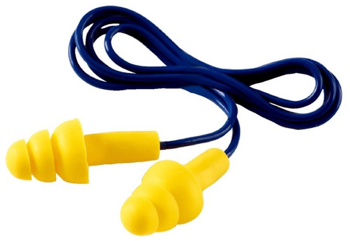Bouchons d'oreilles ultrafit uf-01-00 de 3 m avec cordon (50 paires)
