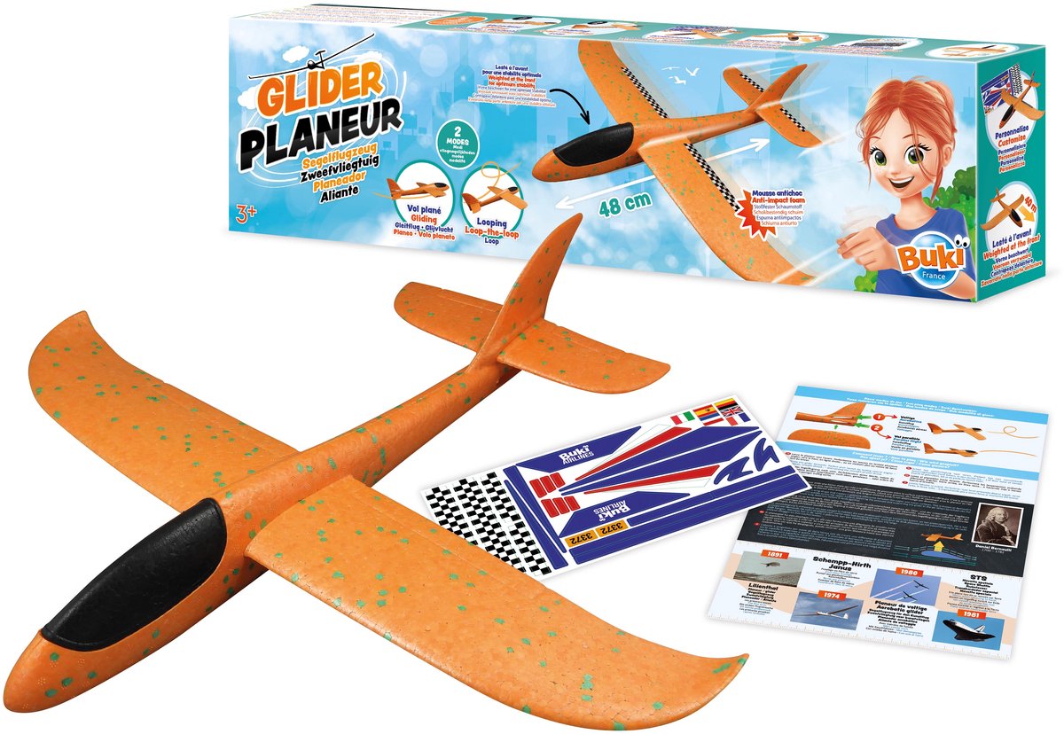 Buki France planeur buki 48cm