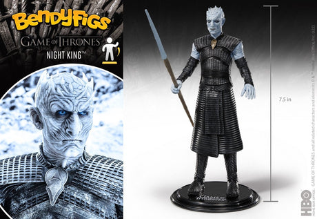 Noble collection Game of Thrones - figurine flexible - roi chevalier