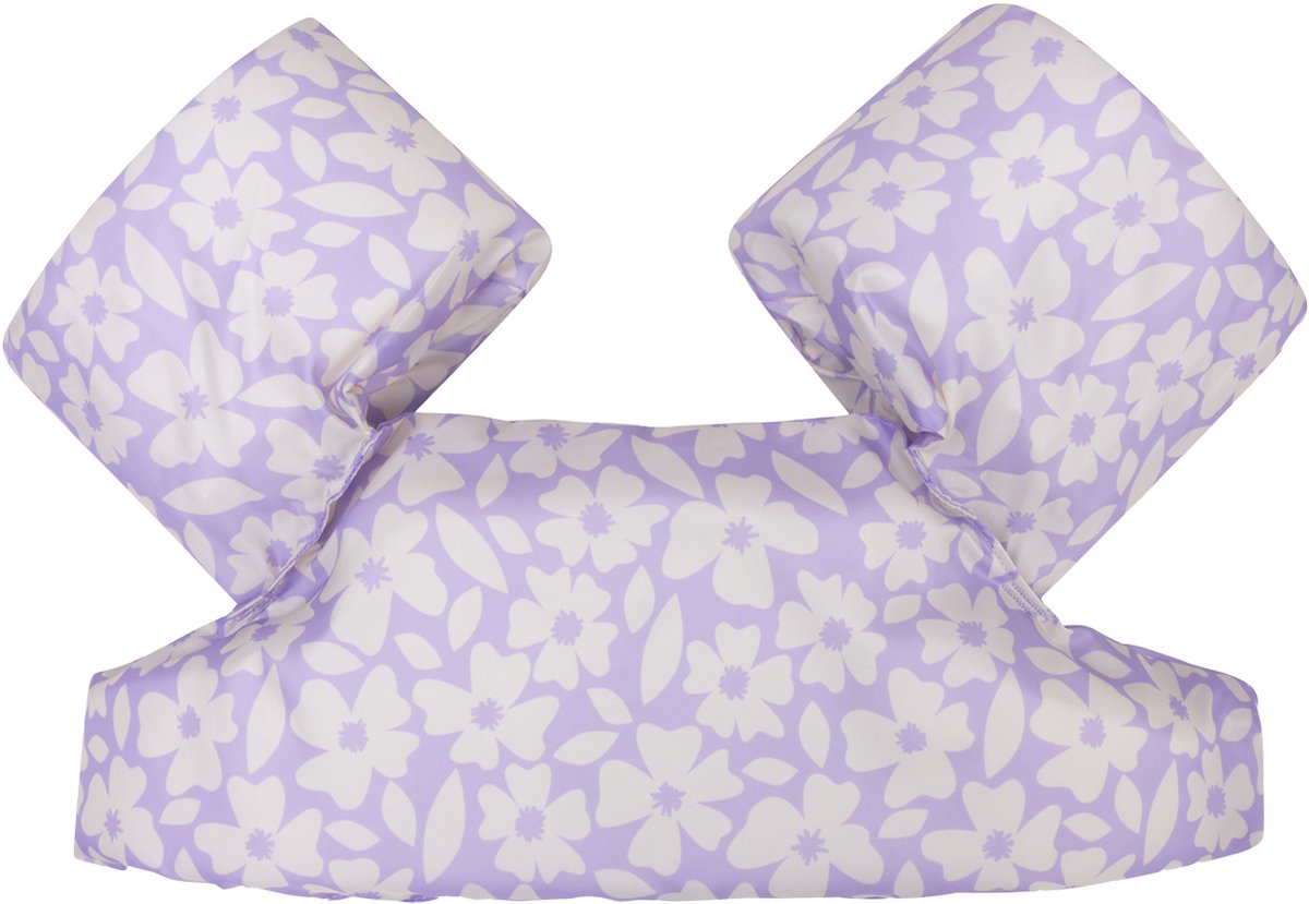 Les essentiels de natation - Puddle Jumper 2 6 ans ceinture de natation violet - imprimé fleuri - 18 à 30 kg