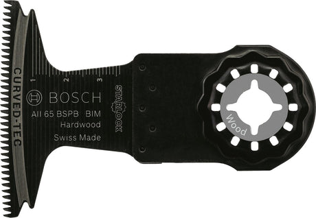 Lame de scie plongeante Bosch aii 65 bspb - 65 x 40 mm - pour le bois