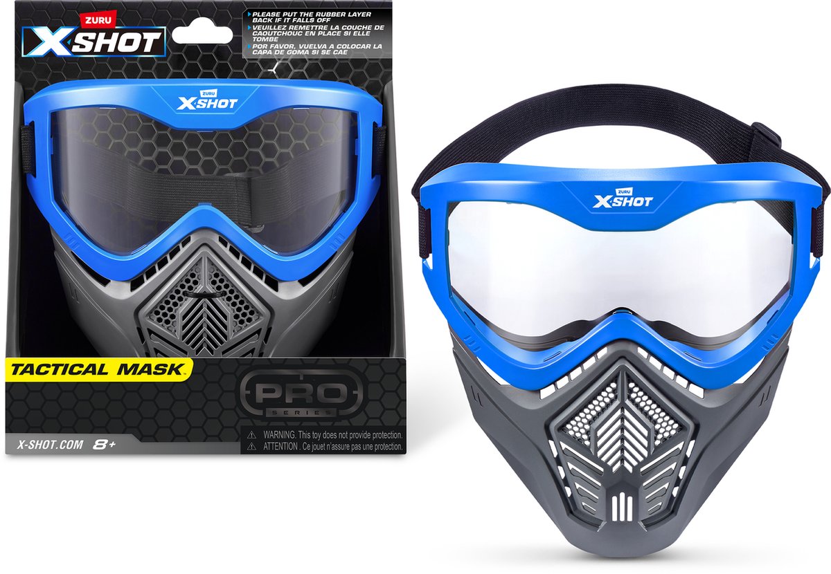 Masque de combat X-shot | 2 pièces