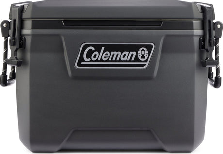 Glacière convoi Coleman 55qt - glacière 53 litres - 4 jours de glace - antibactérien - gris