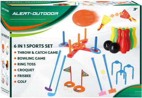 Ensemble de sport extérieur 6 en 1 Alert