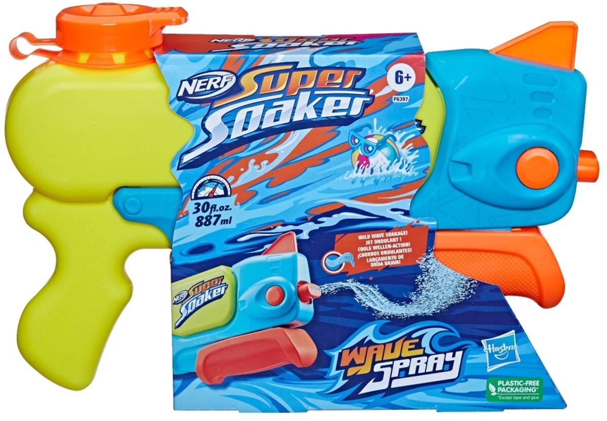 Nerf Super Soaker Wave Spray - Pistolet à eau