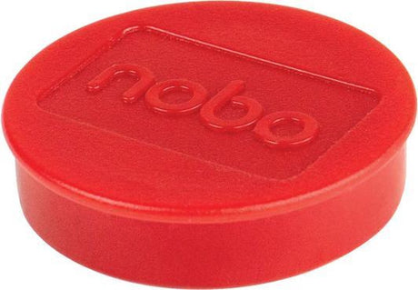 Aimants magnétiques pour tableau blanc Nobo - pack de 10 - aimants 38 mm - rouge