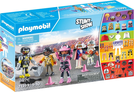 Playmobil mes figurines : spectacle de cascades - 71399