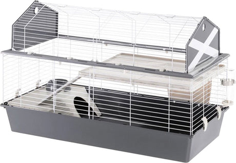 Ferplast grange 120 - cage pour rongeurs - gris - 119 x 58 x 77 cm