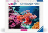 Ravensburger puzzle poisson-lion rouge 500pcs