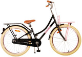 Vélo pour enfants Volare Excellent - Filles - 24 pouces - Noir - 3 vitesses