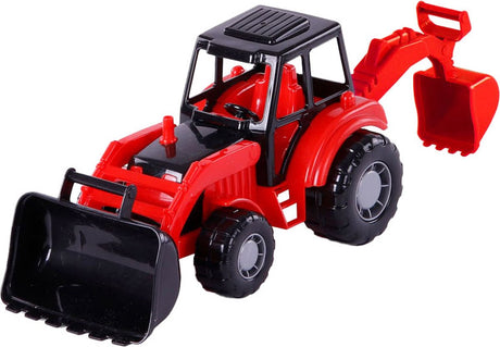 Cavallino Junior Excavator Tracteur rouge