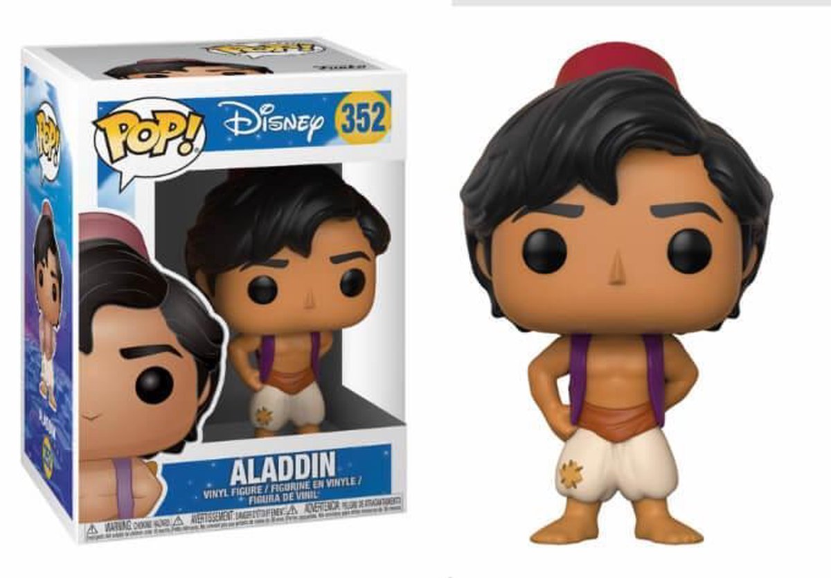 Funko-pop ! disney : aladdin aladdin - figurine à collectionner
