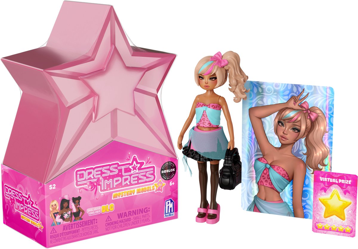 Robe diablotin pour resser une petite poupée mystère | 18 pièces