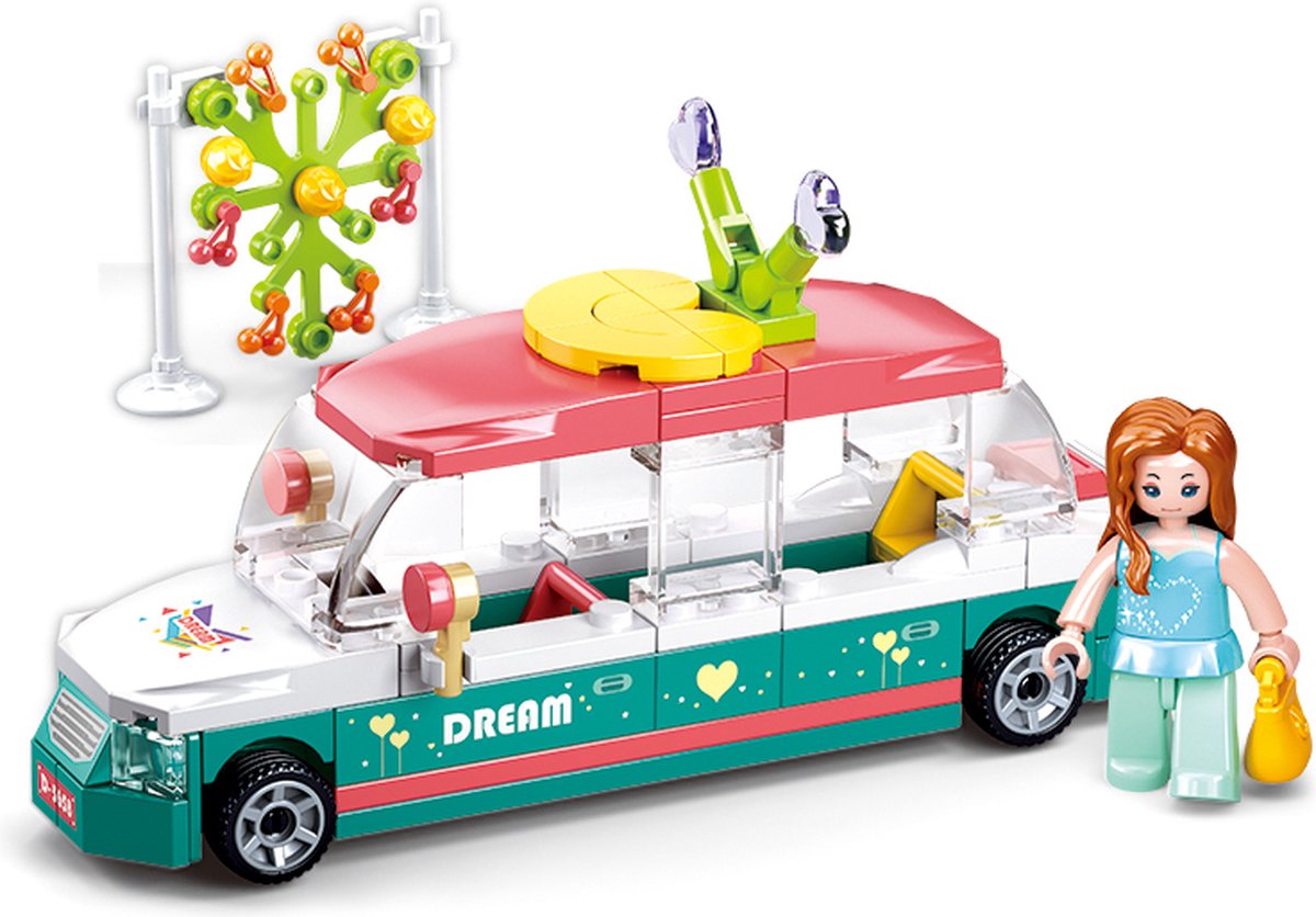 Petite limousine de rêve de fille Sluban (m38-b0921a)