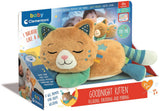 Clementoni bébé chat en peluche qui ronronne