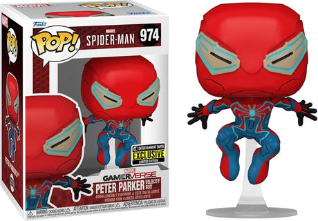 Funko-pop ! Marvel Spider-Man 2 - Combinaison de vitesse Peter Parker (ee exclusive) #974