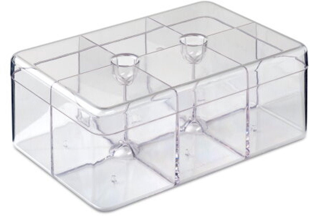 Boîte à thé Mepal rectangulaire-transparente